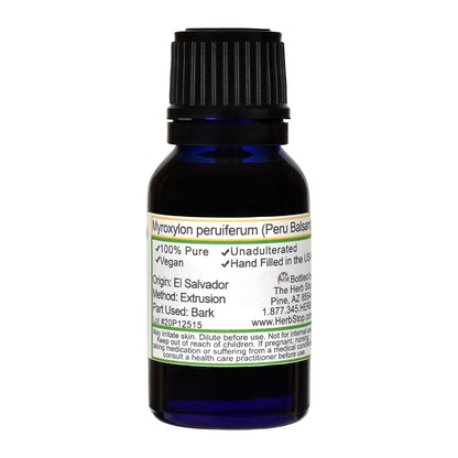 Peru Balsam Essential Oil - back