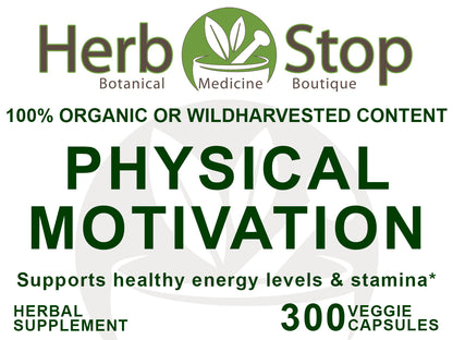 Physical Motivation Capsules Label - Front