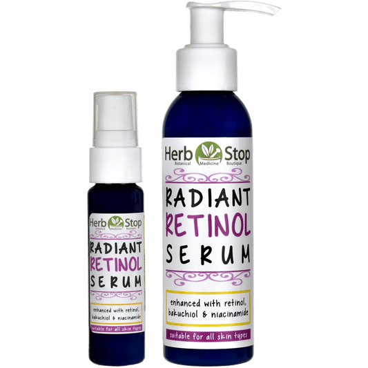 Radiant Retinol Serum Bottles