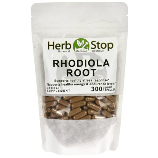 Rhodiola rosea Capsules Bulk Bag