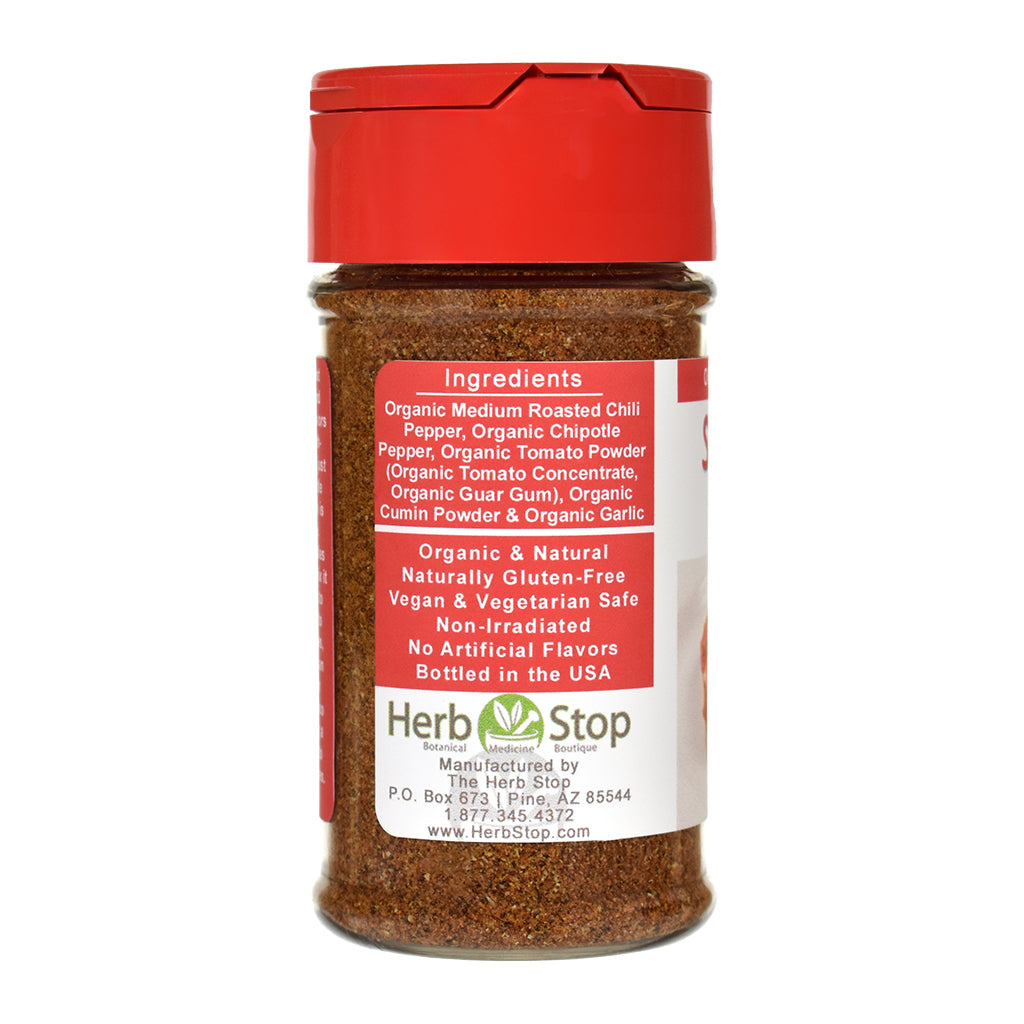 Organic Southwest Spice Jar - Left