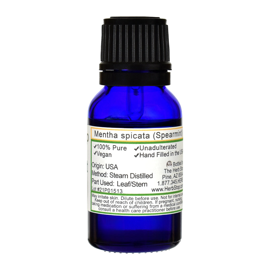 Spearmint USA Essential Oil - Back