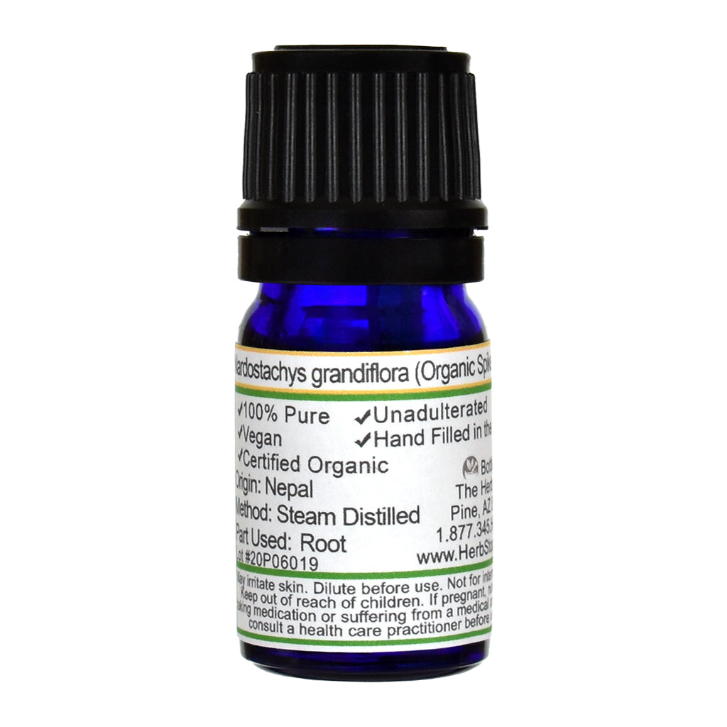 Organic Spikenard Essential Oil - Back