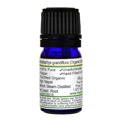 Organic Spikenard Essential Oil - Back