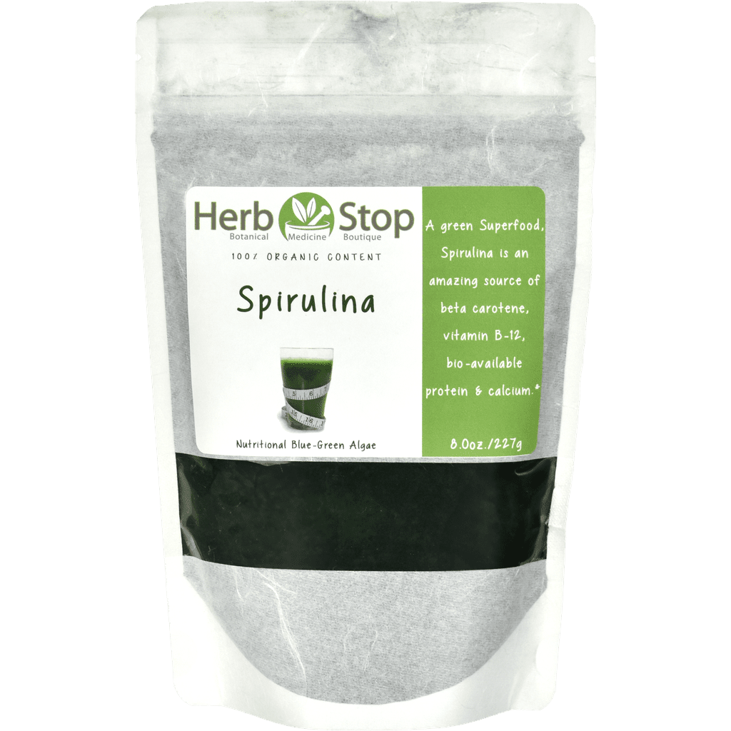 Organic Spirulina Powder Bag