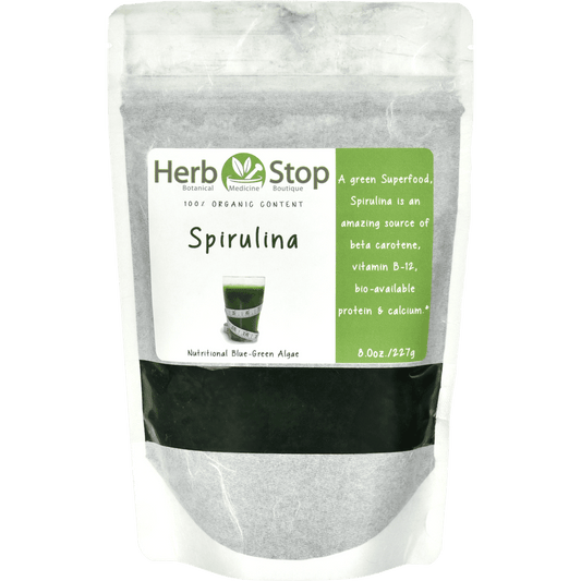 Organic Spirulina Powder Bag