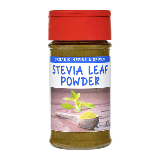 Organic Stevia Leaf Powder Jar 