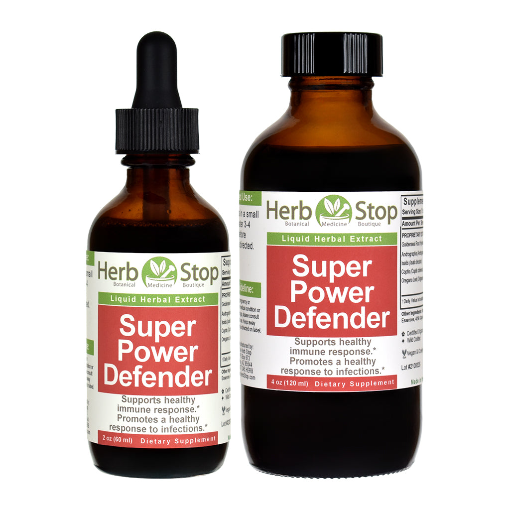 Super Power Defender Liquid Extract - Sizes