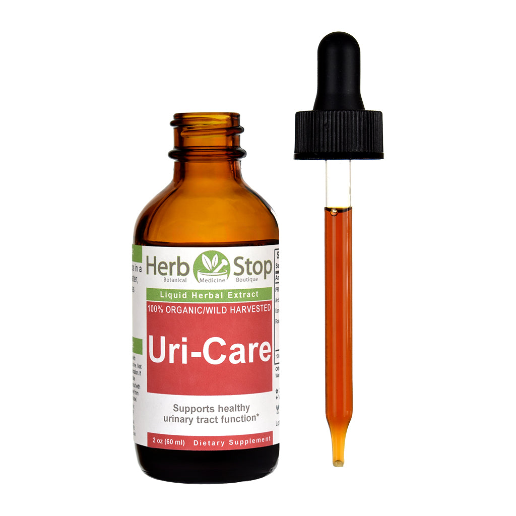 Uri-Care Liquid Extract 2 oz - Open with Dropper