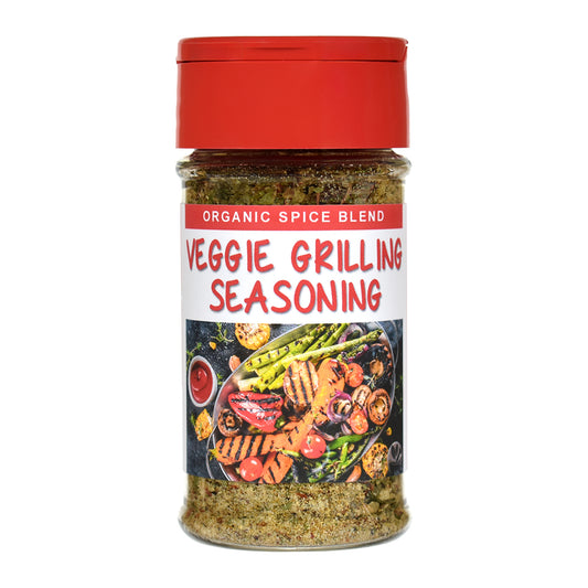 Organic Veggie Grilling Seasoning Spice Jar