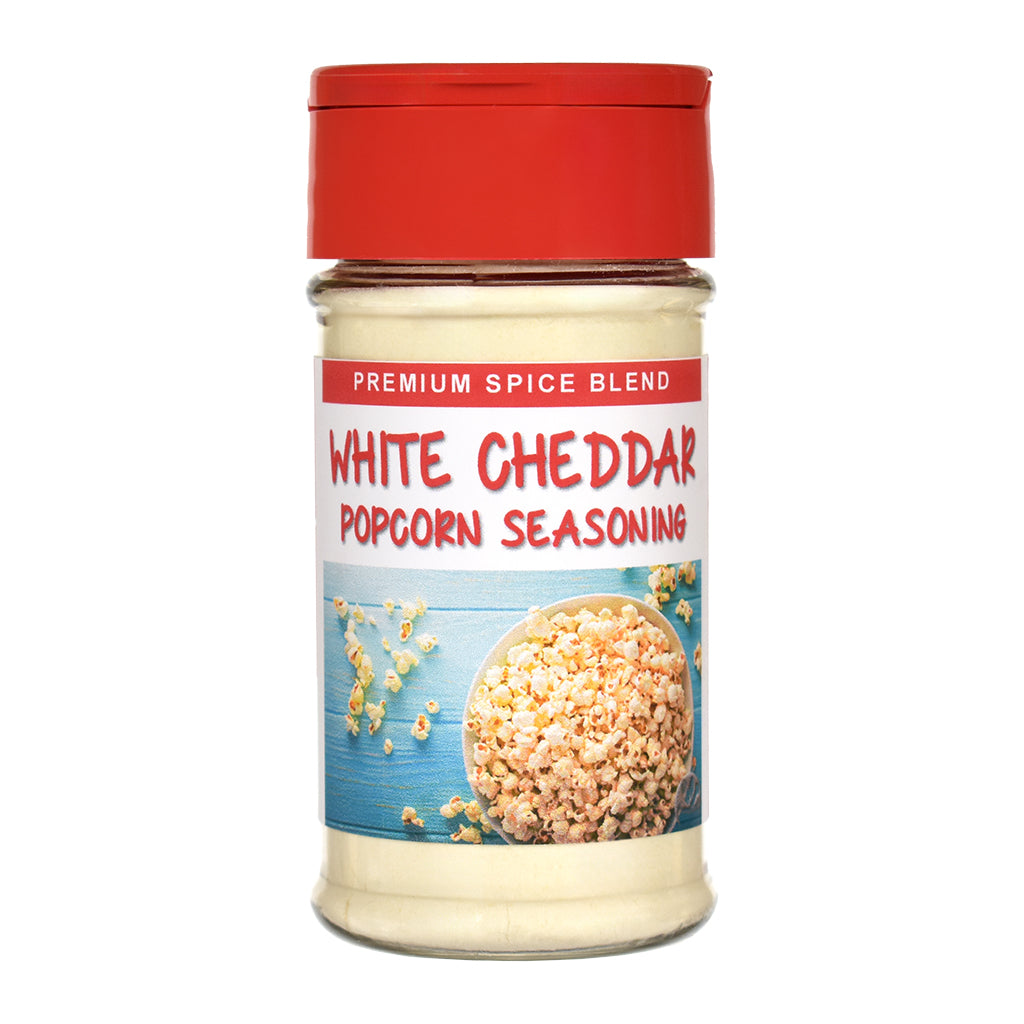 White Cheddar Popcorn Seasoning Jar