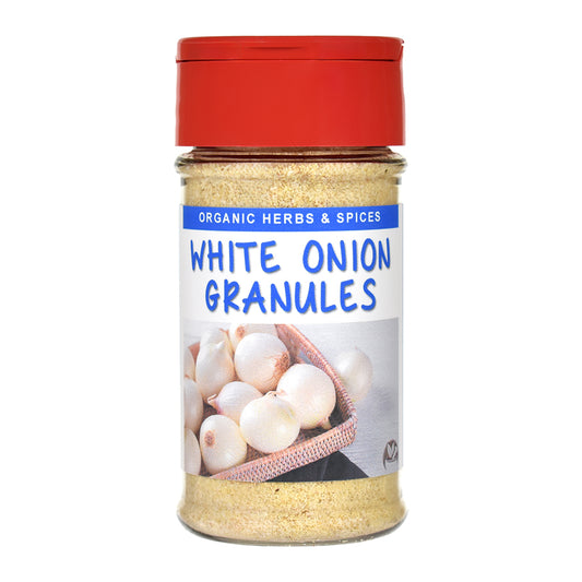 Organic White Onion Granules Spice Jar