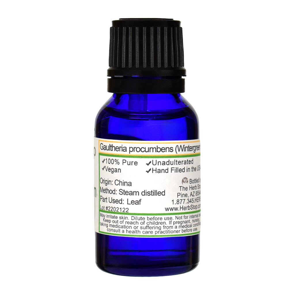 Wintergreen Essential Oil - Back