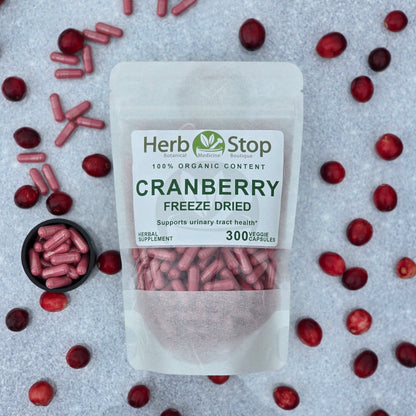 Organic Cranberry Capsules - Freeze Dried