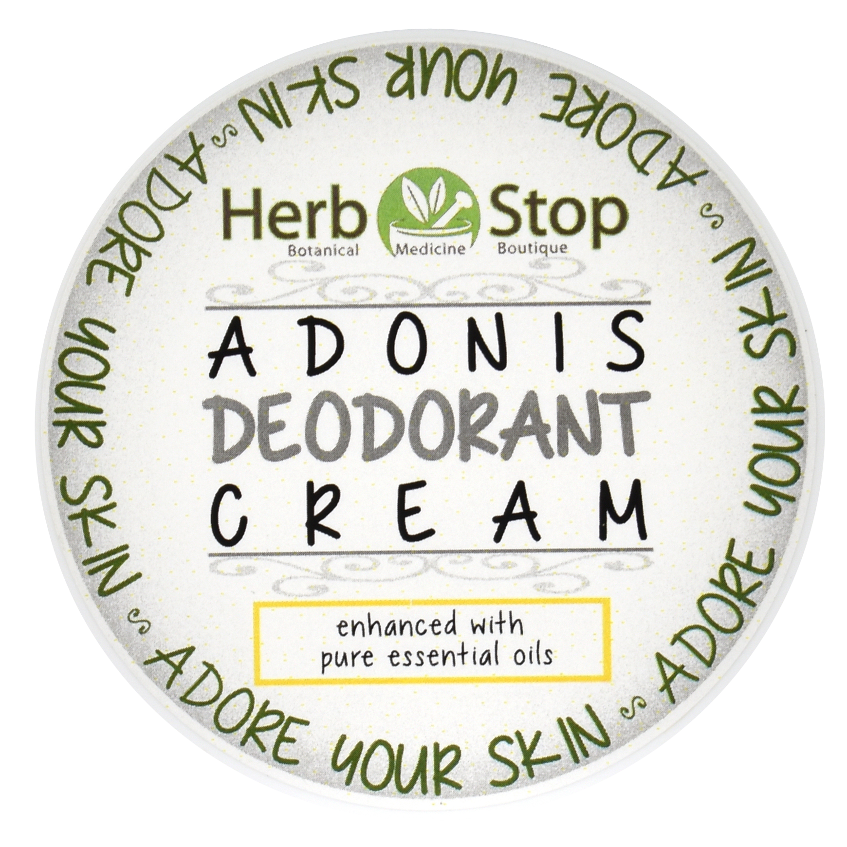 Adonis Deodorant Cream Jar