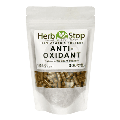 Organic Anti-Oxidant Capsules Bulk Bag