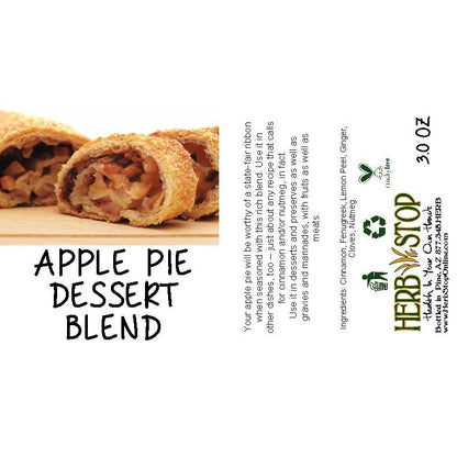 Apple Pie Dessert Blend Label