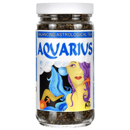 Aquarius Loose Leaf Astrological Tea Jar