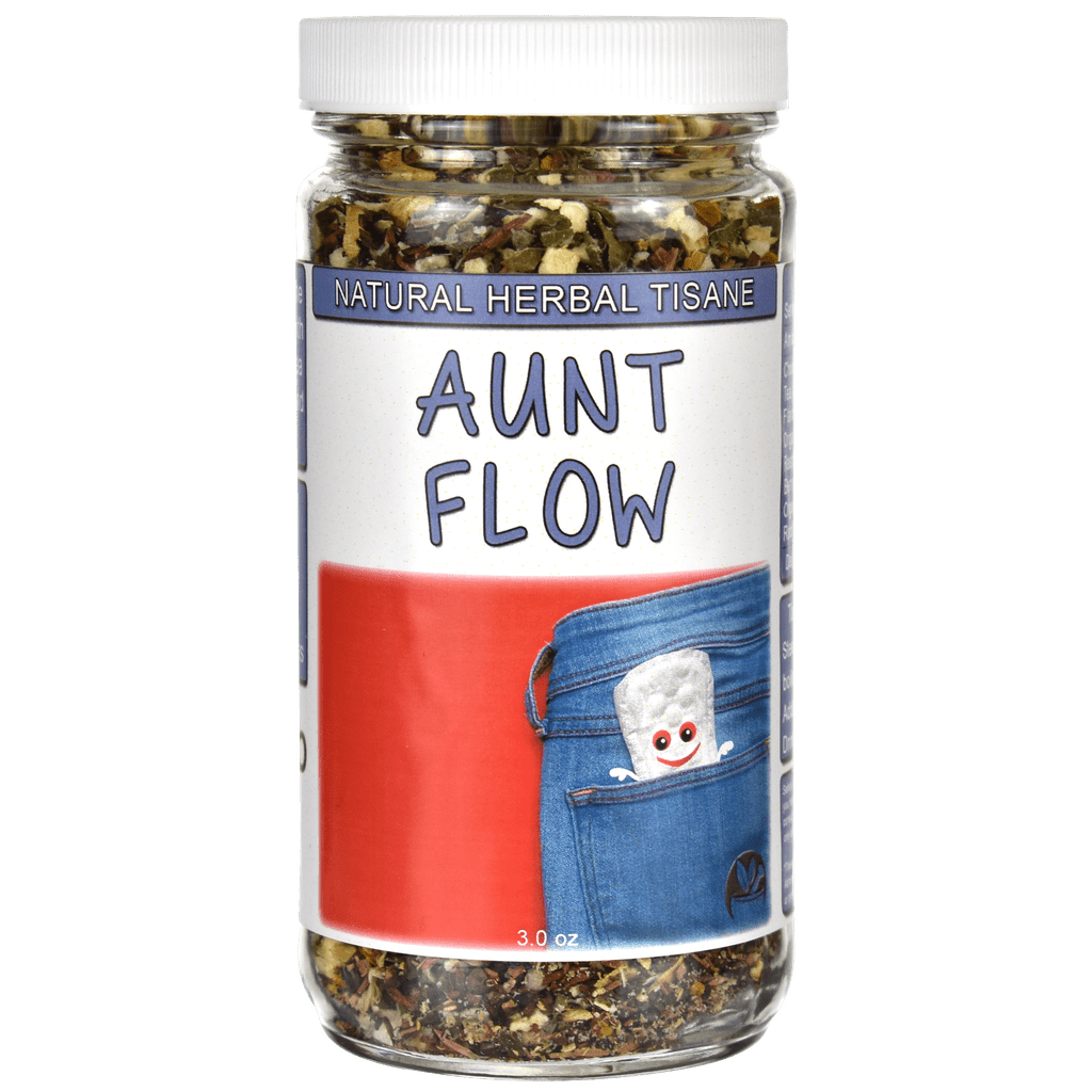 Aunt Flow Loose Leaf Herbal Tea Jar