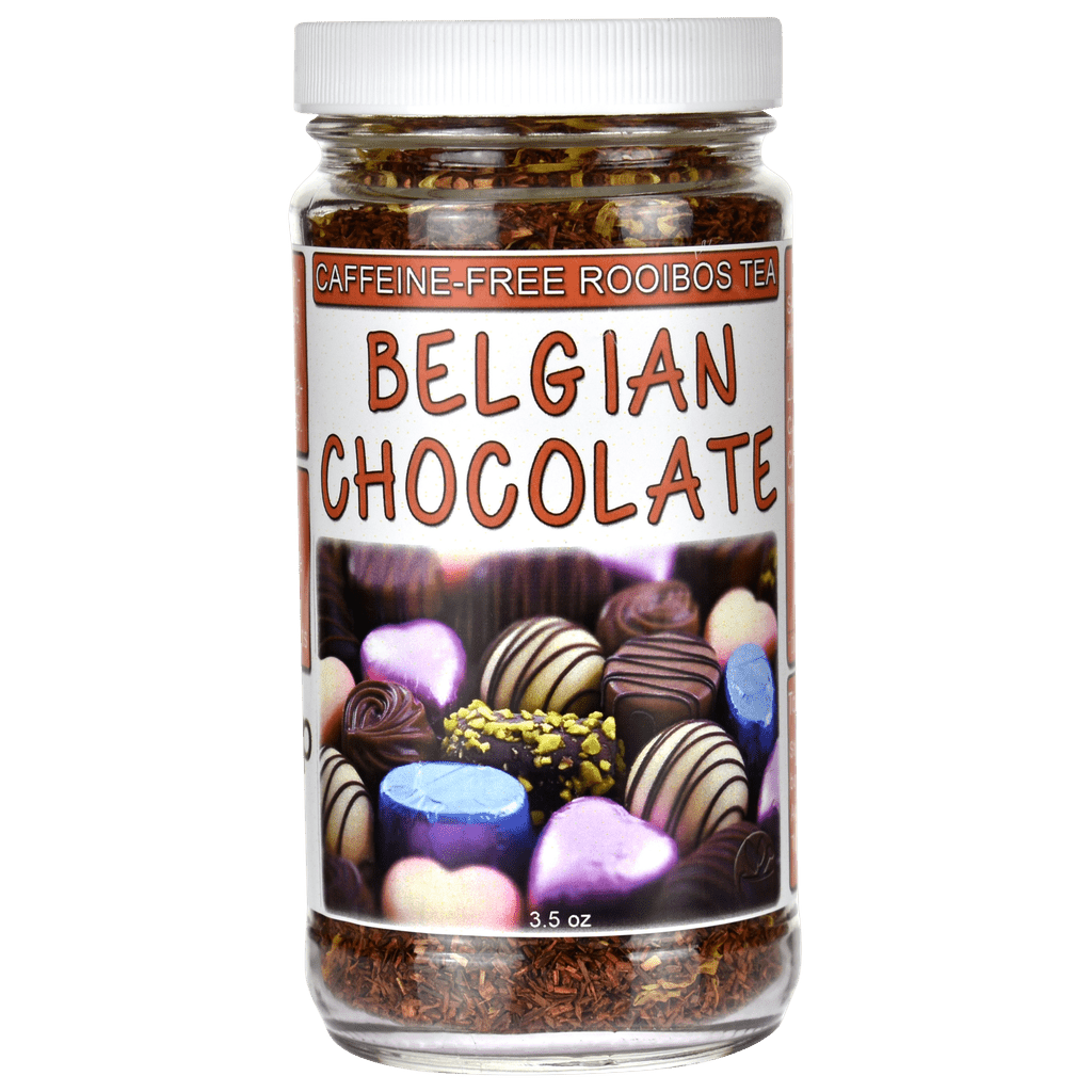 Belgian Chocolate Loose Leaf Rooibos Tea Jar