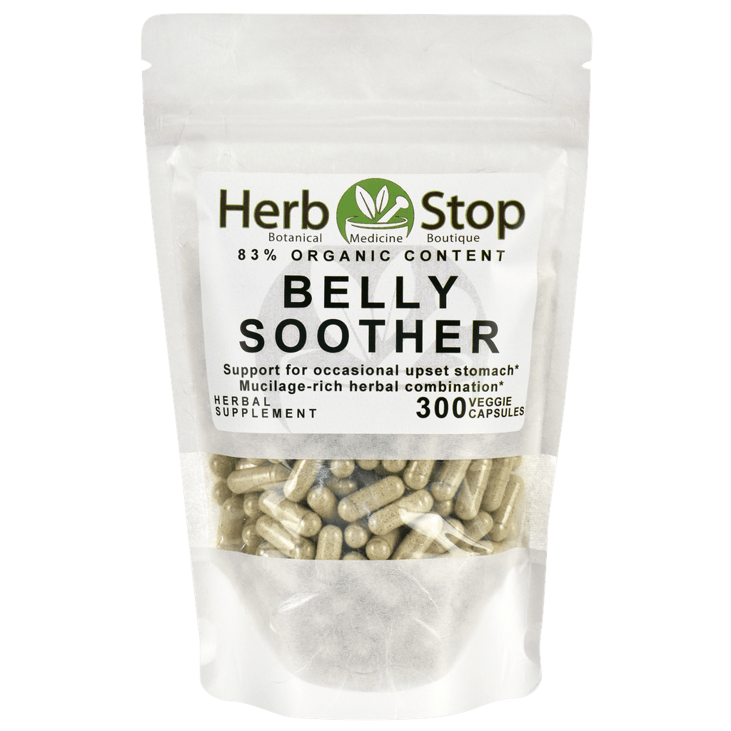 Organic Belly Soother Capsules Bulk Bag