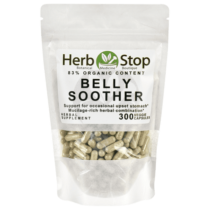 Organic Belly Soother Capsules Bulk Bag