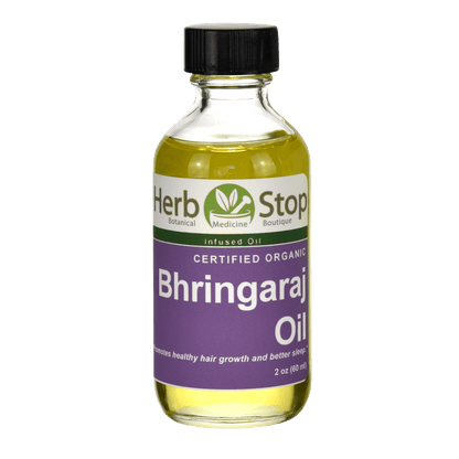Organic Bhringaraj Infused Oil 2 oz