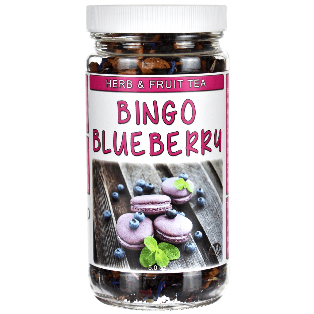 Bingo Blueberry Loose Leaf Herb & Fruit Tea Jar