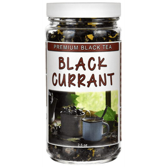 Black Currant Loose Leaf Black Tea Jar