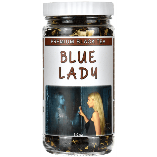 Blue Lady Loose Leaf Black Tea Jar