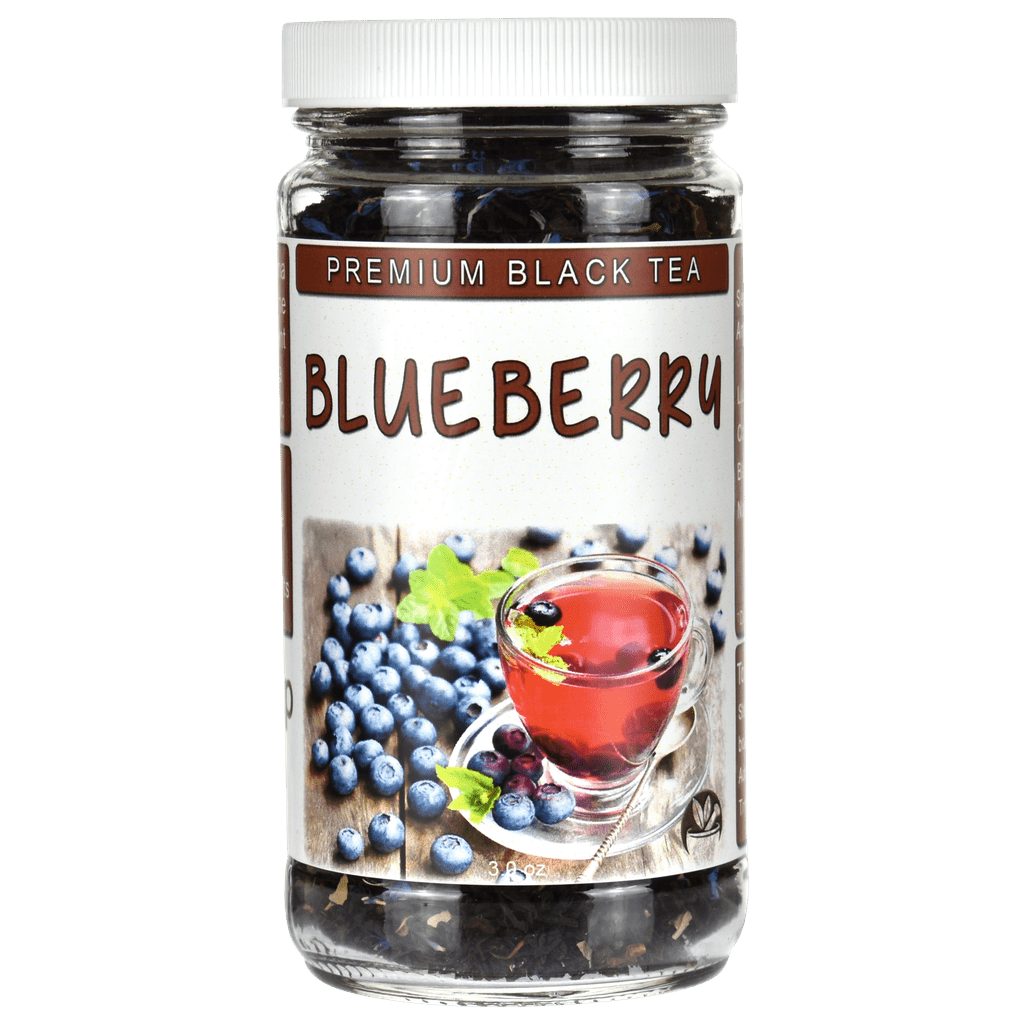 Blueberry Loose Leaf Black Tea Jar