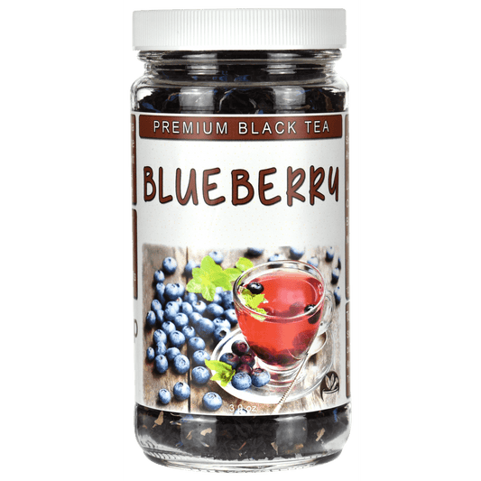 Blueberry Loose Leaf Black Tea Jar