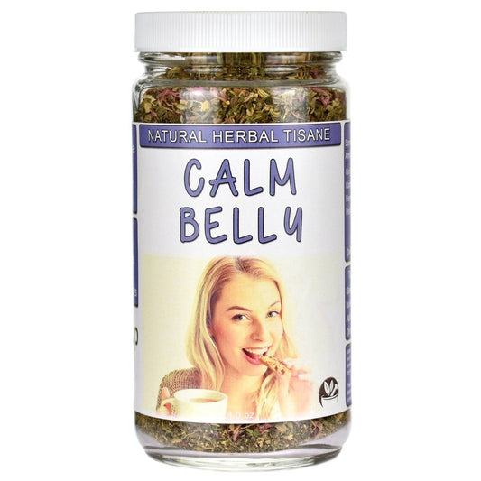 Calm Belly Herbal Tisane Tea Jar