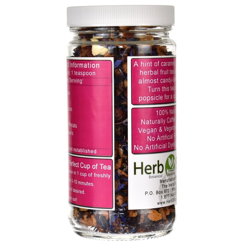 Caramel Fruit Medley Herb & Fruit Tea Back