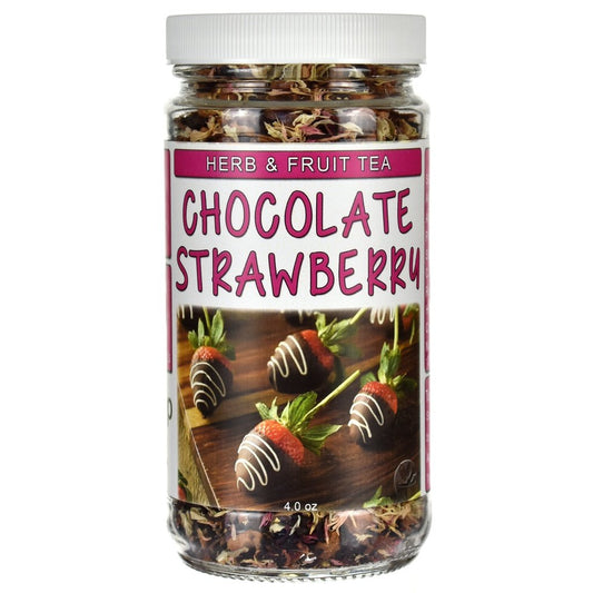 Chocolate Strawberry Herb & Fruit Tea Jar