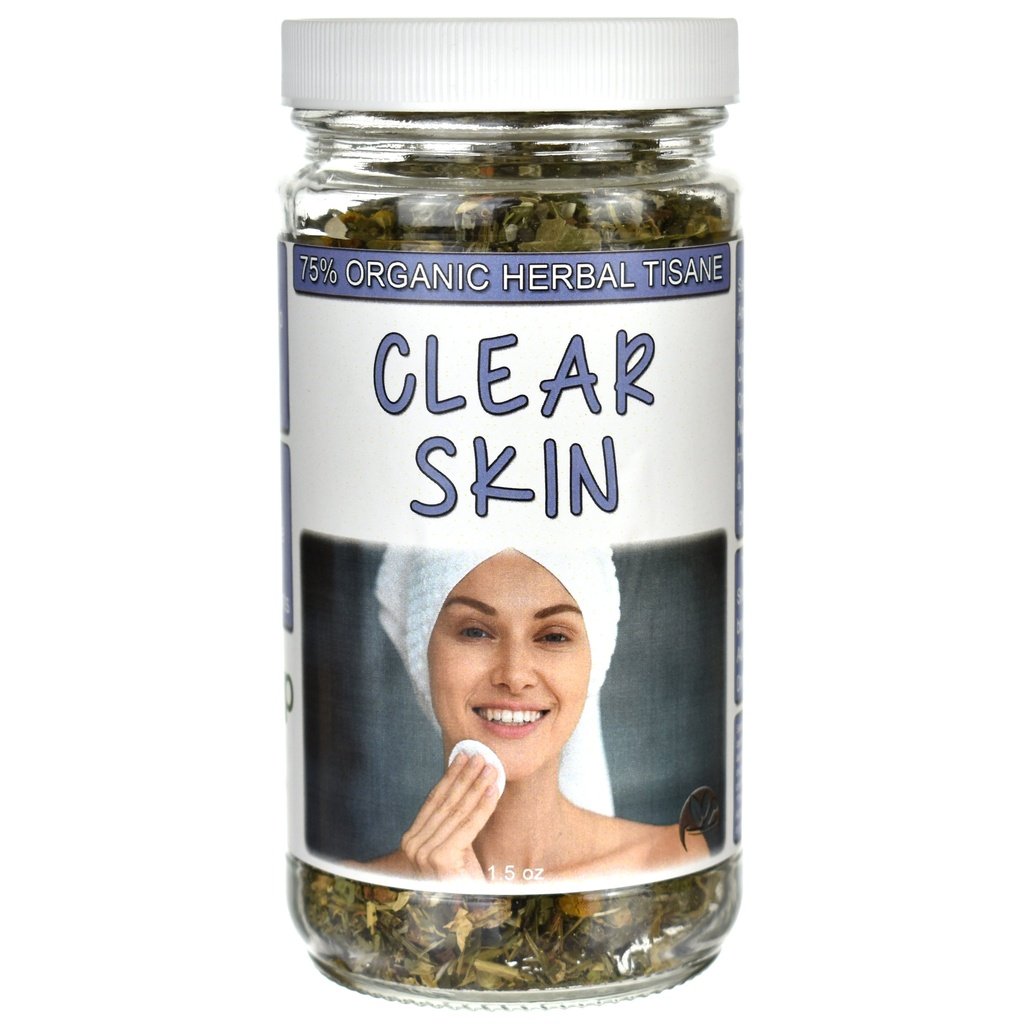 Organic Clear Skin Tea Jar