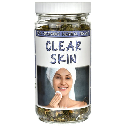 Organic Clear Skin Tea Jar