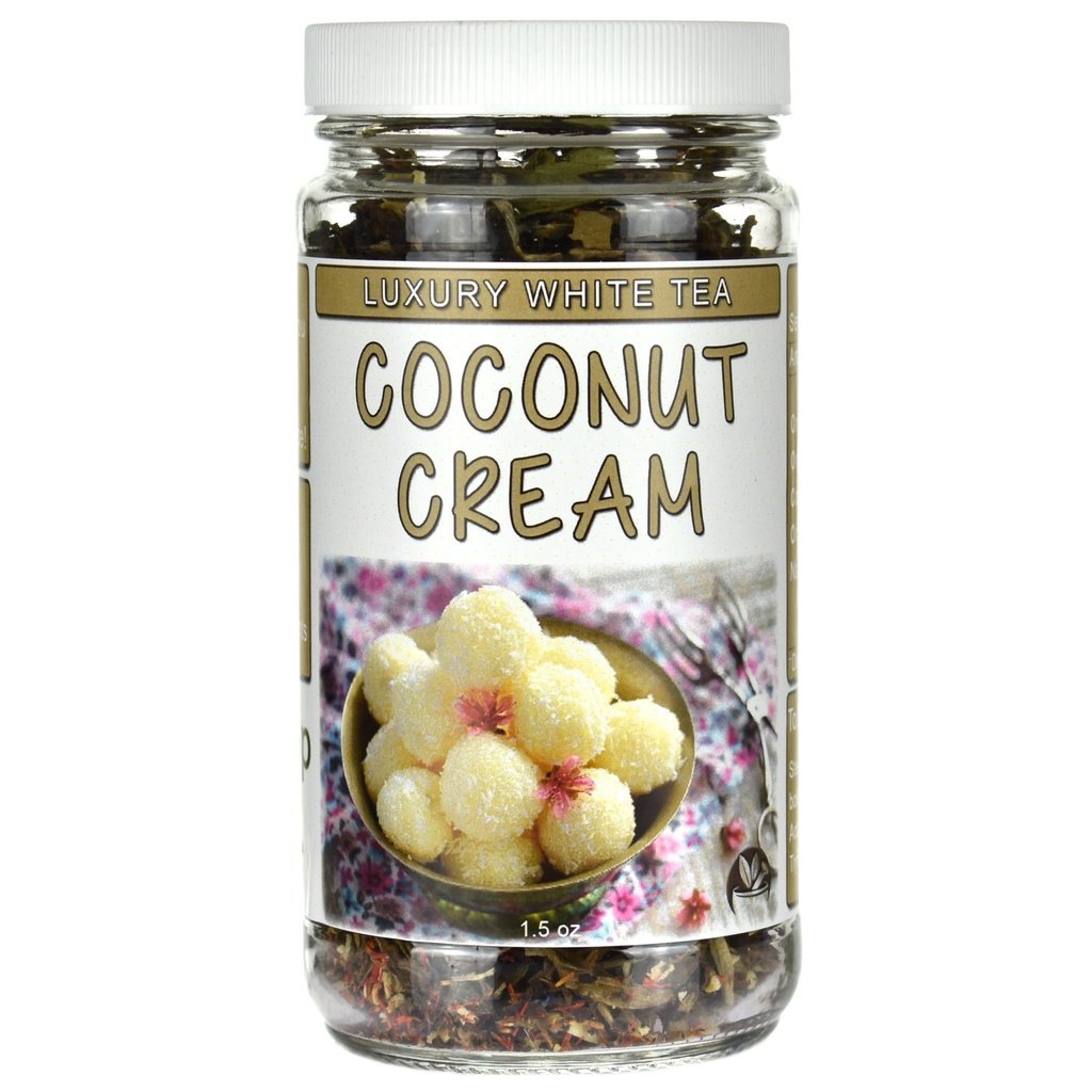 Coconut Cream Premium White Tea Jar