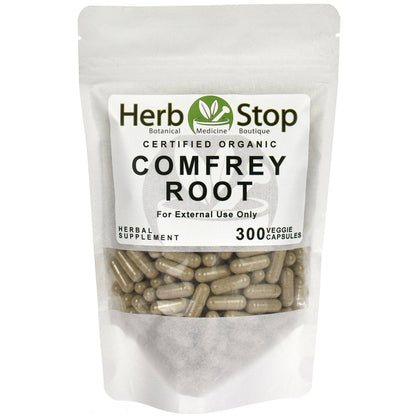 Comfrey Root Capsules bag