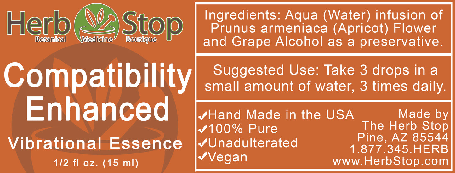 Compatibility Enhanced Vibrational Essence Label