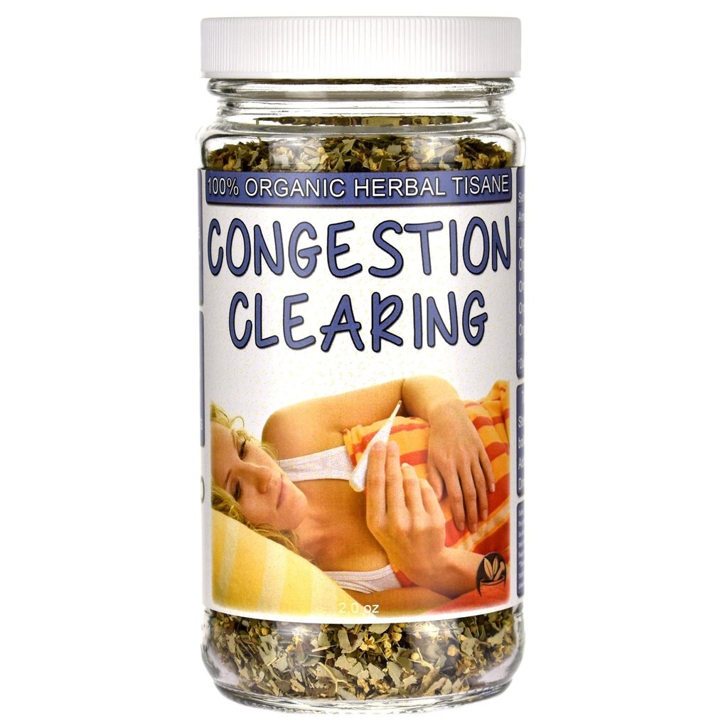 Organic Congestion Clearing Tea Blend Jar