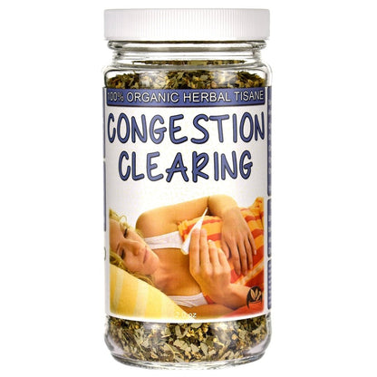 Organic Congestion Clearing Tea Blend Jar