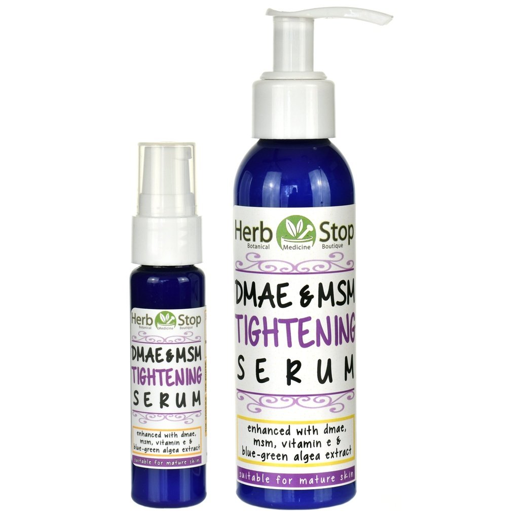 DMAE & MSM Tightening Serum Bottles