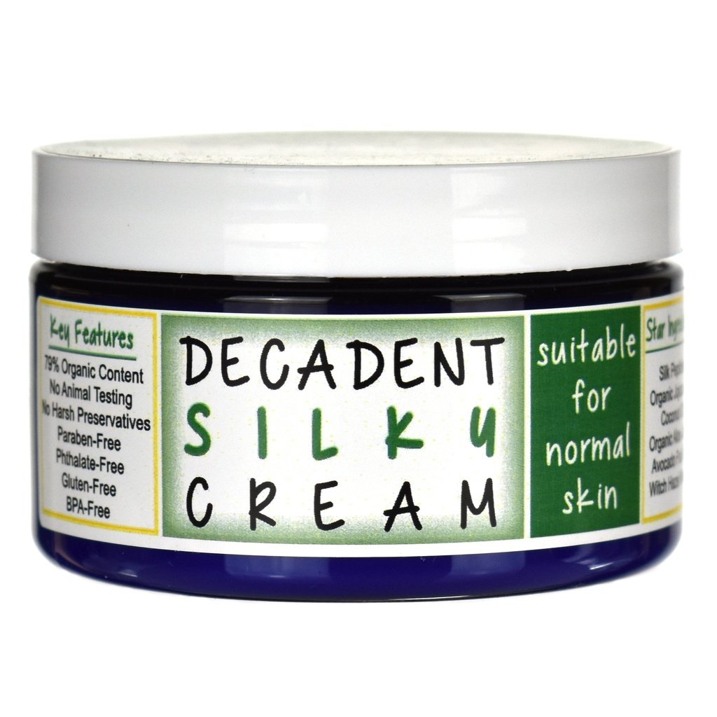 Decadent Silky Cream Jar Side View