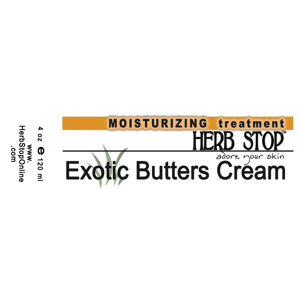 Exotic Butters Cream Label