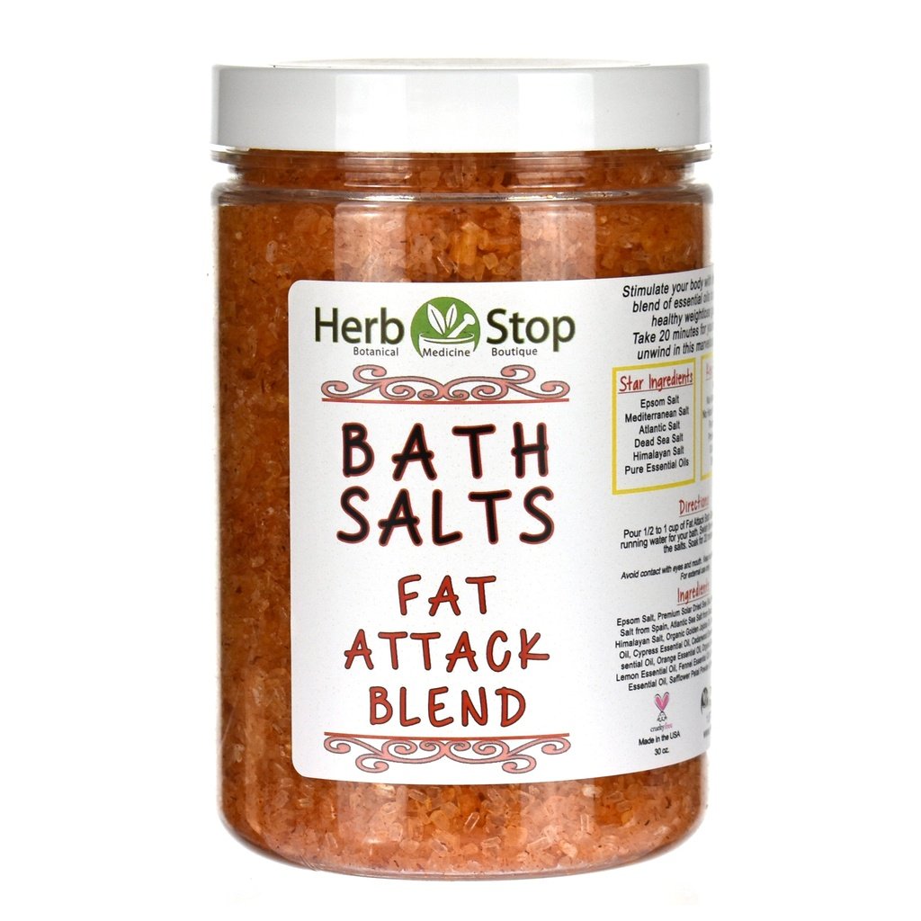 Fat Attack Blend Bath Salts Jar