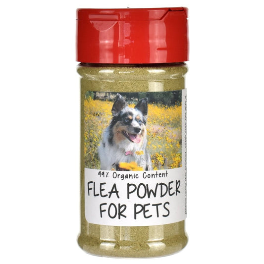 Organic Flea Powder Jar