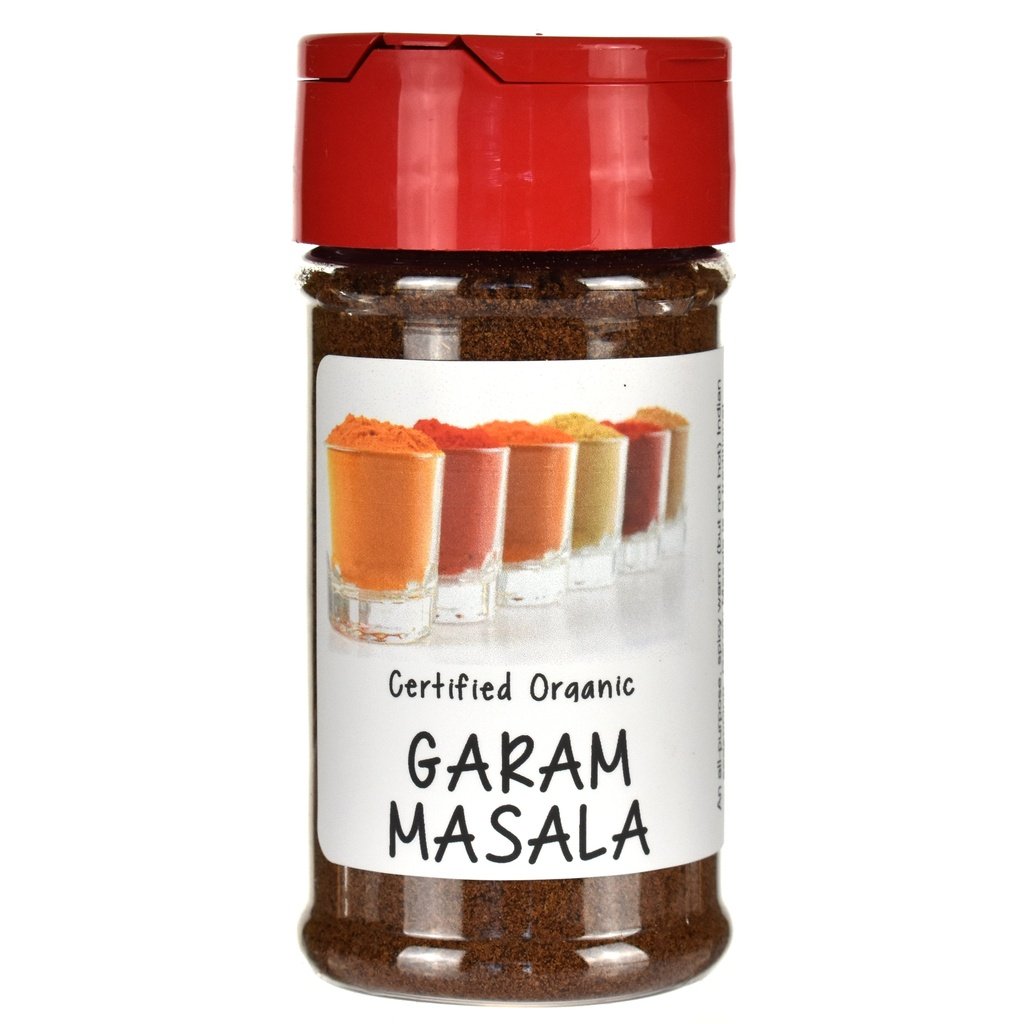 Organic Garam Masala Spice Jar