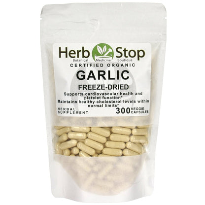 Garlic Freeze Dried Capsules Bag