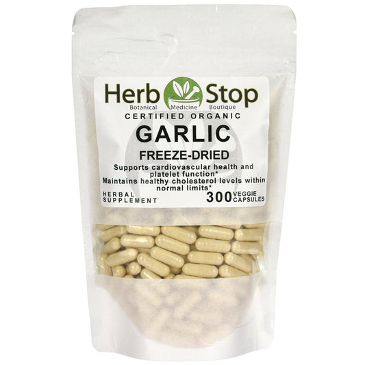 Garlic Freeze Dried Capsules Bag